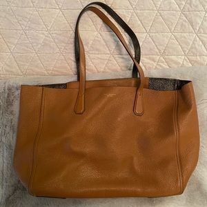Tory Burch Brown Leather Tote